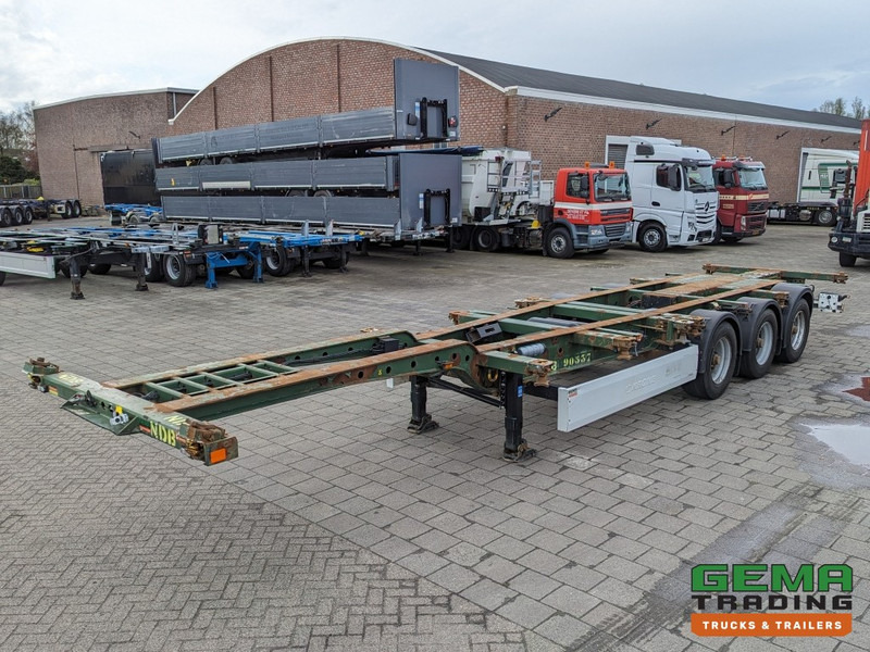 Krone SD 27 3-Assen BPW RearSlider - DrumBrakes - 5280kg - 07/2024APK (O1779) - Container transporter/ Swap body semi-trailer: picture 1 Krone SD 27 3-Assen BPW RearSlider - DrumBrakes - 5280kg - 07/2024APK (O1779) - Container transporter/ Swap body semi-trailer: picture 1