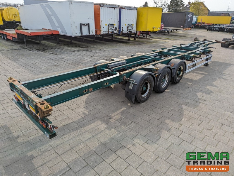 Container transporter/ Swap body semi-trailer Renders ROC 12.27 CC 3-Assen BPW Lift-as - Discbrakes - All Connections (O1784): picture 1