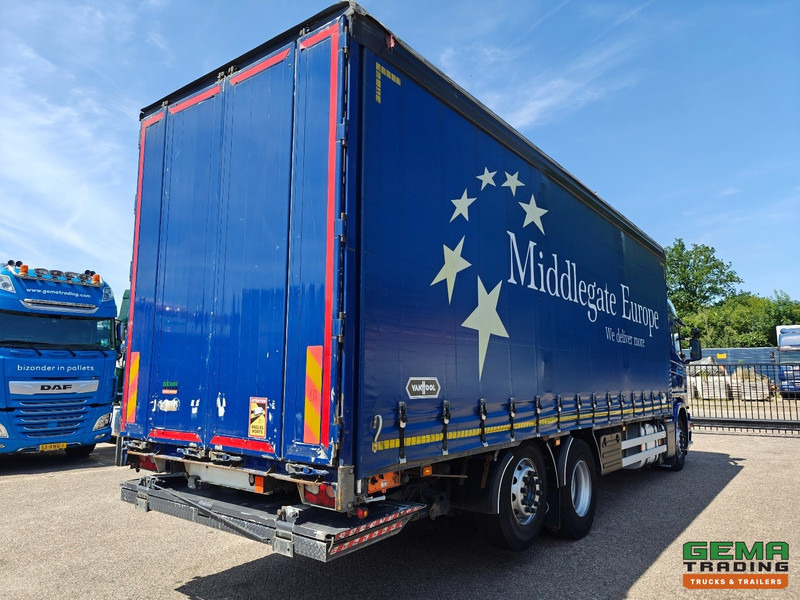 Scania G410 6x2/4 Streamline Euro6 - Retarder - Schuifzeilenbak 8.2M + Laadklep 1500kg - Smart Tacho V2 - Curtain side truck: picture 4 Scania G410 6x2/4 Streamline Euro6 - Retarder - Schuifzeilenbak 8.2M + Laadklep 1500kg - Smart Tacho V2 - Curtain side truck: picture 4