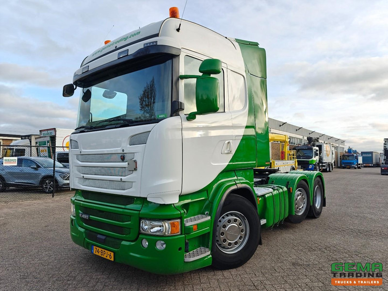 Scania R490 6x2/4 Highline Euro6A - Retarder - NaafReductie - Dubbele Tanks - StandAirco - SMARTTacho v2 - Tractor truck: picture 1 Scania R490 6x2/4 Highline Euro6A - Retarder - NaafReductie - Dubbele Tanks - StandAirco - SMARTTacho v2 - Tractor truck: picture 1