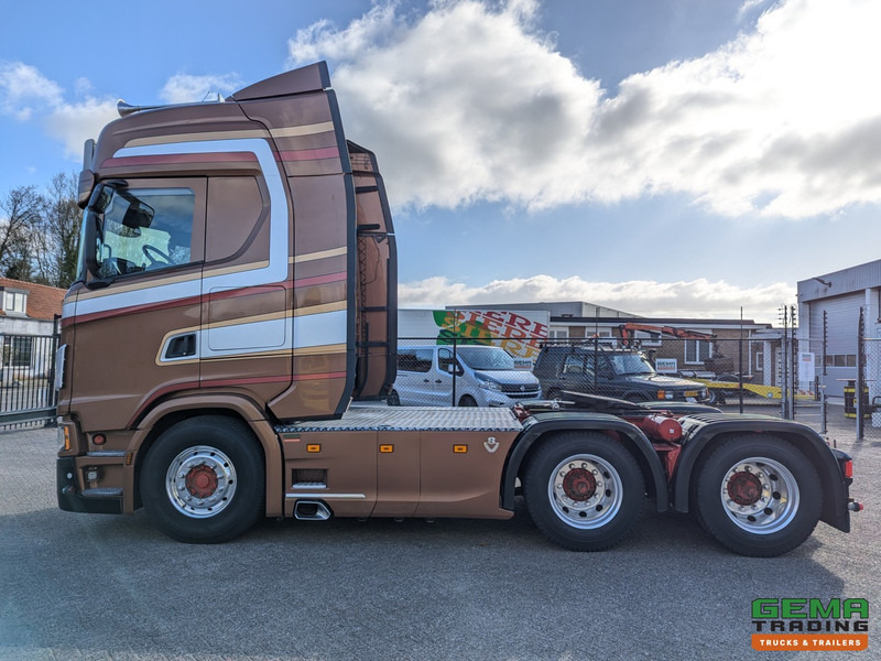 Tractor truck Scania S730 6x4 Topline Euro6 - V8 - Retarder - Costum Interior - Vollucht - Alcoa's: picture 10
