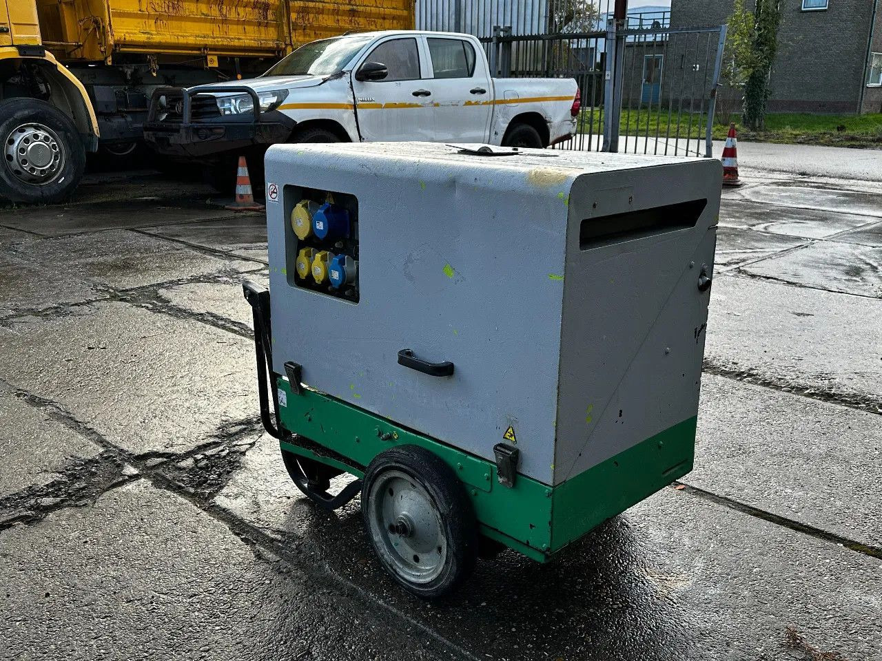 Pramac P6000S2 6KVA Generator Pramac P6000S2 6KVA Generator - Generator set: picture 4 Pramac P6000S2 6KVA Generator Pramac P6000S2 6KVA Generator - Generator set: picture 4