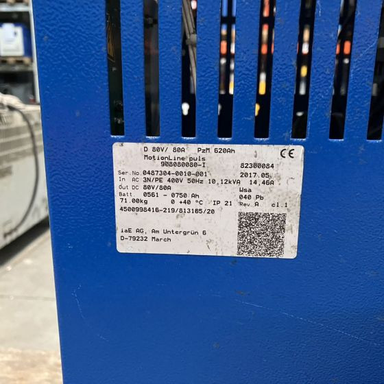 Hawker 80V/80A - Electrical system for Material handling equipment: picture 4 Hawker 80V/80A - Electrical system for Material handling equipment: picture 4