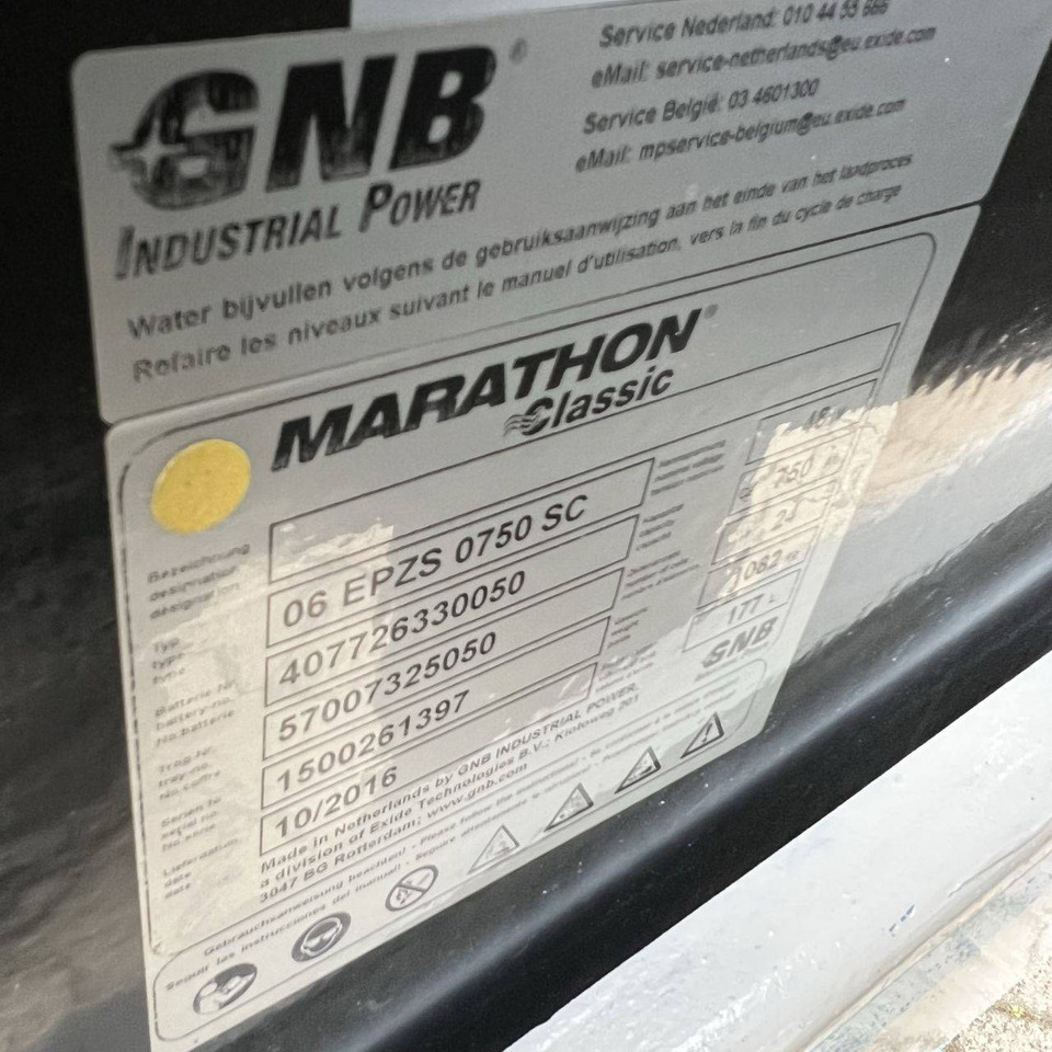 Electric forklift Unicarriers ET16 (AG1N12L16Q): picture 12 Electric forklift Unicarriers ET16 (AG1N12L16Q): picture 12