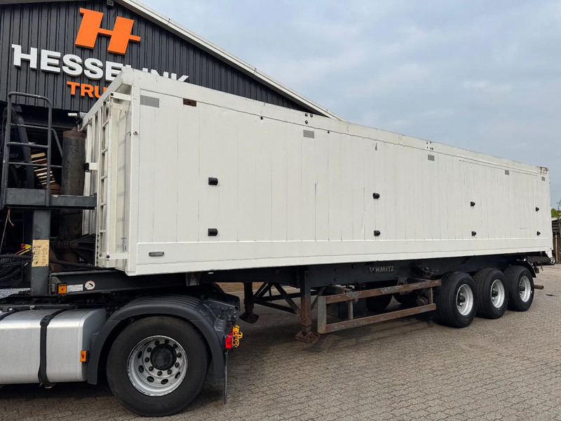 Schmitz Cargobull 55m3 alu kipper, klep/deuren, liftas, BPW, APK 04/2026! - Tipper semi-trailer: picture 1 Schmitz Cargobull 55m3 alu kipper, klep/deuren, liftas, BPW, APK 04/2026! - Tipper semi-trailer: picture 1