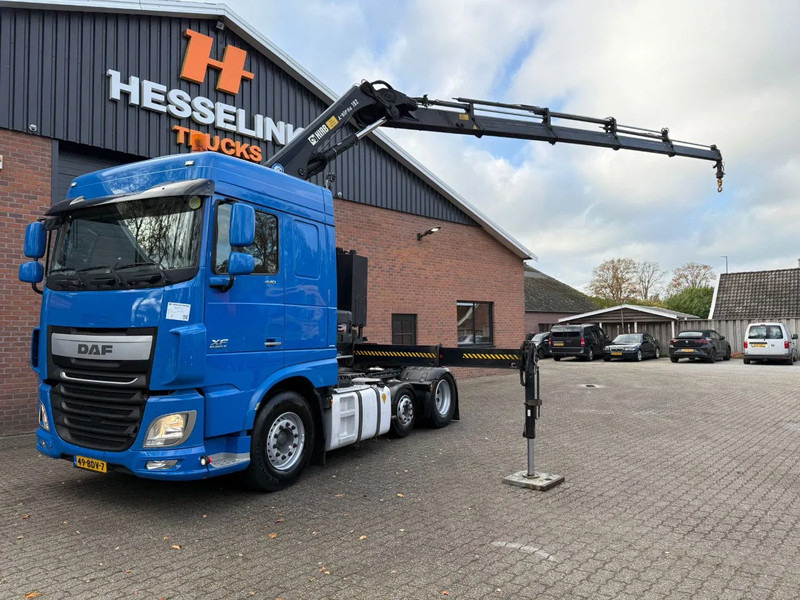 DAF XF 440 6X2 HIAB 19 ton/meter kraan Schuifschotel EURO 6 APK 05/2026 - Tractor truck: picture 1 DAF XF 440 6X2 HIAB 19 ton/meter kraan Schuifschotel EURO 6 APK 05/2026 - Tractor truck: picture 1