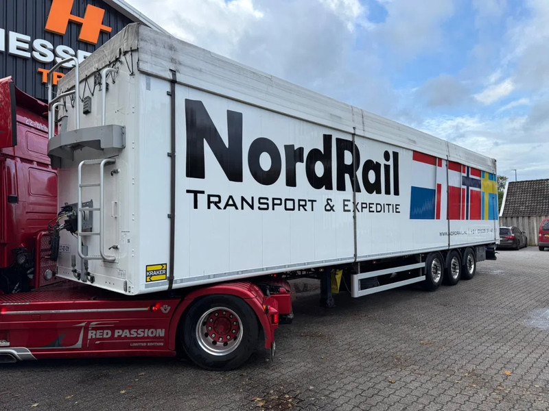 Kraker 2X K-Force 92m3 Alcoa SAF Tyrepilot Liftas 8MM Cargo Floor - Top condition - Walking floor semi-trailer: picture 1 Kraker 2X K-Force 92m3 Alcoa SAF Tyrepilot Liftas 8MM Cargo Floor - Top condition - Walking floor semi-trailer: picture 1