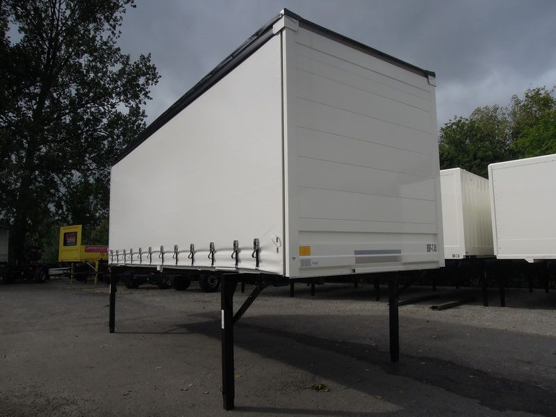 Krone BDF System 7.450 mm lang, Eckhöhe: 2.930 mm,\nLACK + PLANE NEU! - Curtainside swap body: picture 1 Krone BDF System 7.450 mm lang, Eckhöhe: 2.930 mm,\nLACK + PLANE NEU! - Curtainside swap body: picture 1