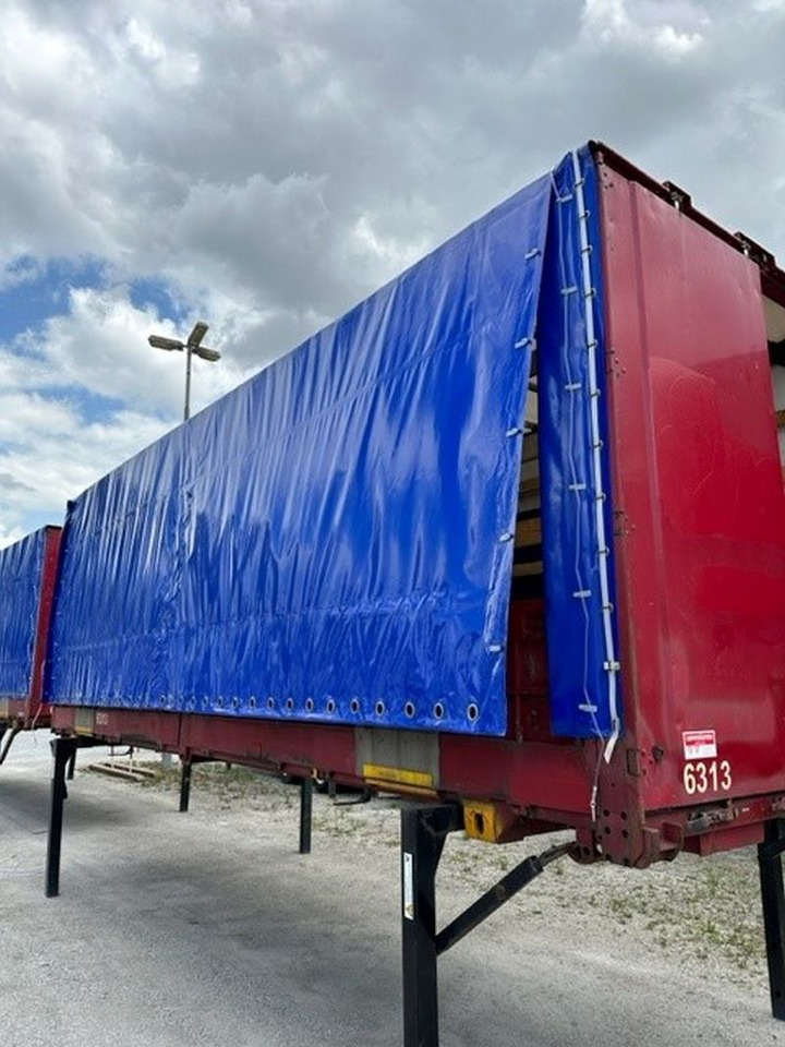 Curtainside swap body Krone BDF-System, 7.450 mm lang, neue Rollfixplane in RAL 5002 Ultramarinblau,: picture 1