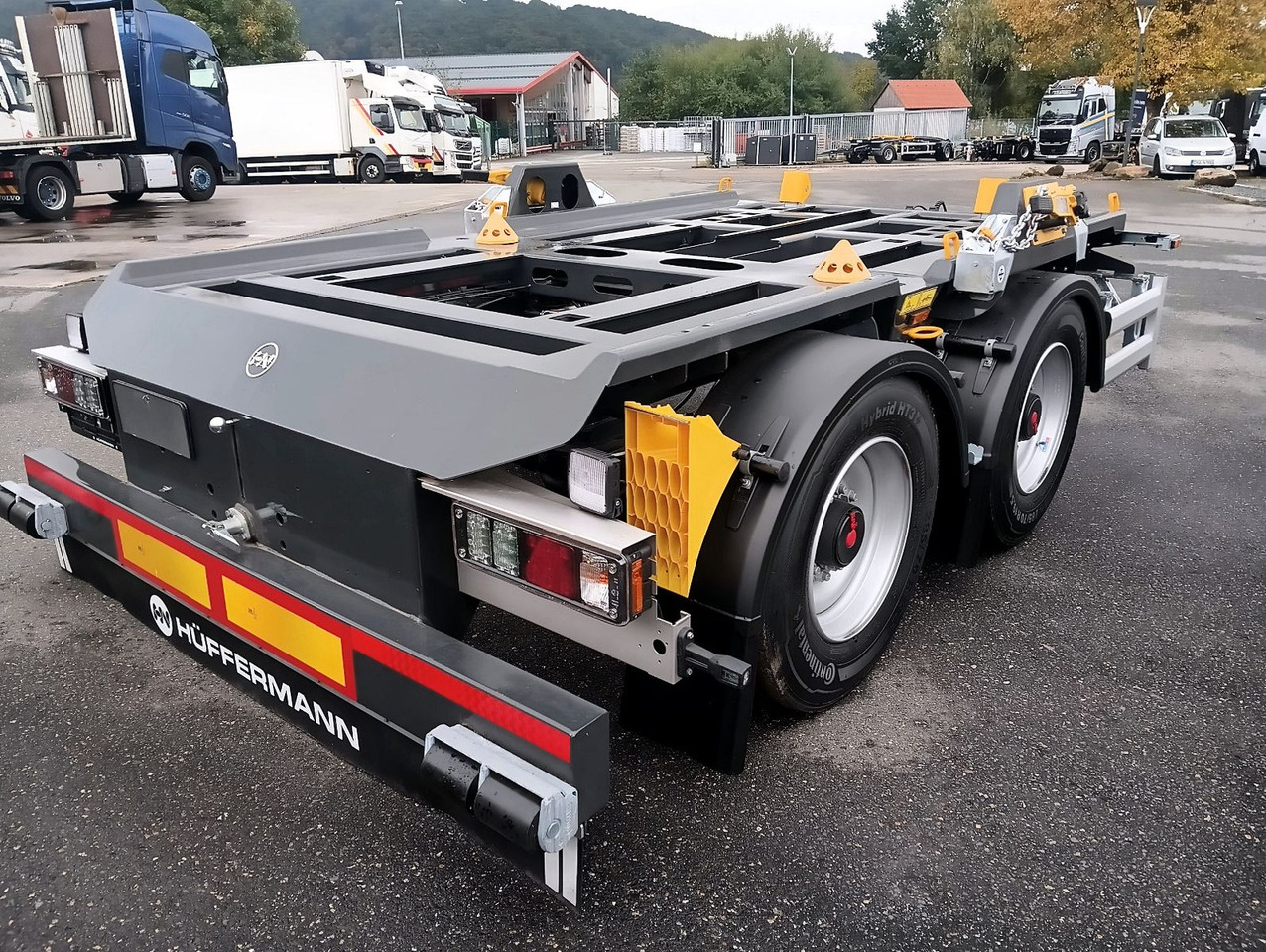 Hüffermann 2-A-MINI-CARRIER SAFETYFIX VERZINKT FULLOPTION - Roll-off/ Skip trailer: picture 5 Hüffermann 2-A-MINI-CARRIER SAFETYFIX VERZINKT FULLOPTION - Roll-off/ Skip trailer: picture 5