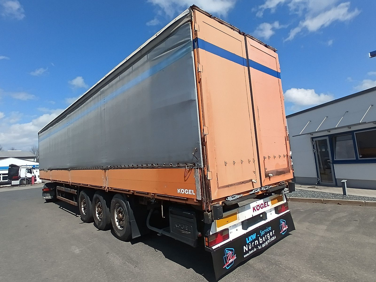 Kögel SN24BORDWANDSIDER EDSCHA BPW Disc Lift Portaltür - Curtainsider semi-trailer: picture 1 Kögel SN24BORDWANDSIDER EDSCHA BPW Disc Lift Portaltür - Curtainsider semi-trailer: picture 1