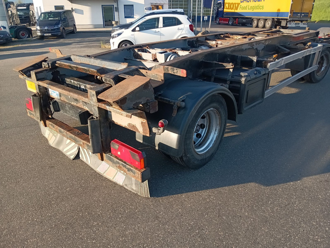 Roll-off/ Skip trailer Meiller MEILLER HKM G18 SZL  SCHLITTEN BPW Trommel 3,38t: picture 19
