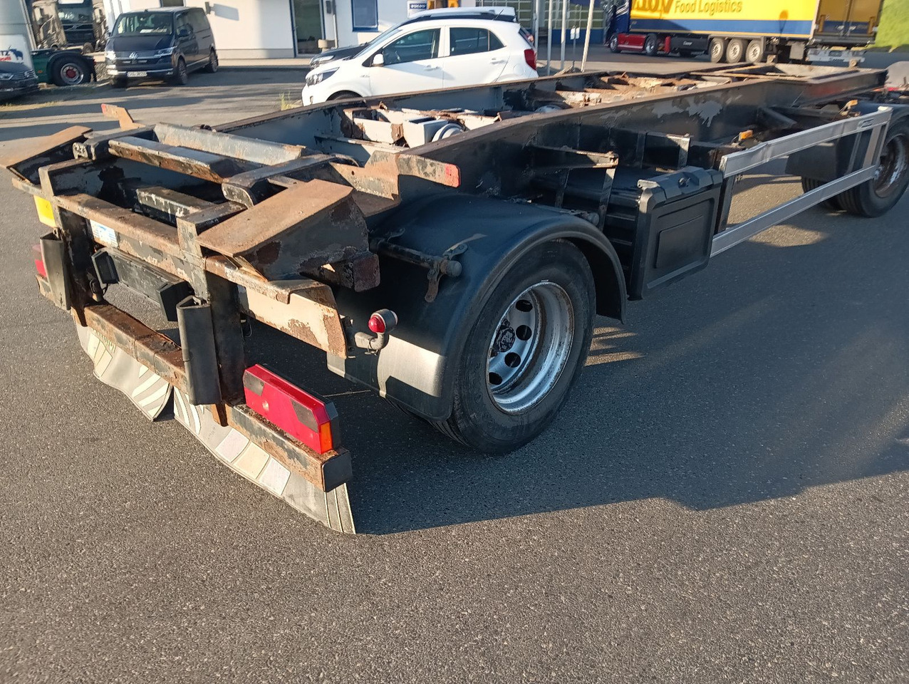 Roll-off/ Skip trailer Meiller MEILLER HKM G18 SZL  SCHLITTEN BPW Trommel 3,38t: picture 20