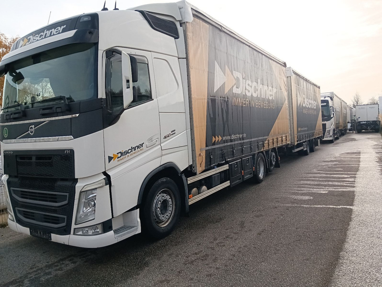 Volvo 2x JUMBO 120m3 FH460 Globe 6x2 SCHMITZ I-PARCool - Curtain side truck: picture 1 Volvo 2x JUMBO 120m3 FH460 Globe 6x2 SCHMITZ I-PARCool - Curtain side truck: picture 1