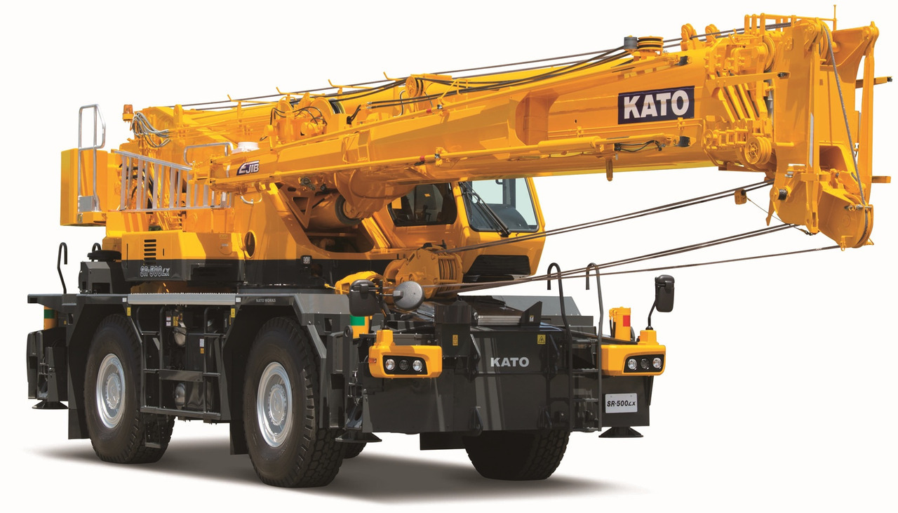 KATO SR-500Lx - 51 Ton Rough Terrain Crane with 13.7 Meter Fully Hydraulic Fly Jib - Rough terrain crane: picture 2 KATO SR-500Lx - 51 Ton Rough Terrain Crane with 13.7 Meter Fully Hydraulic Fly Jib - Rough terrain crane: picture 2