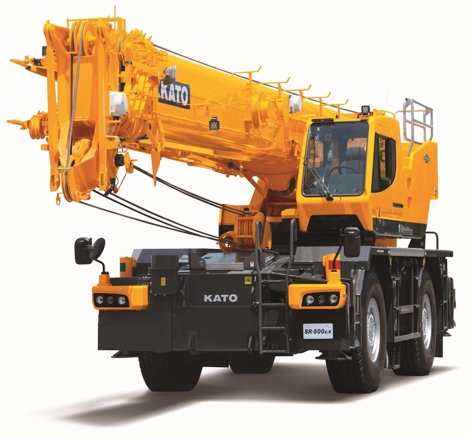 KATO SR-500Lx - 51 Ton Rough Terrain Crane with 13.7 Meter Fully Hydraulic Fly Jib - Rough terrain crane: picture 1 KATO SR-500Lx - 51 Ton Rough Terrain Crane with 13.7 Meter Fully Hydraulic Fly Jib - Rough terrain crane: picture 1