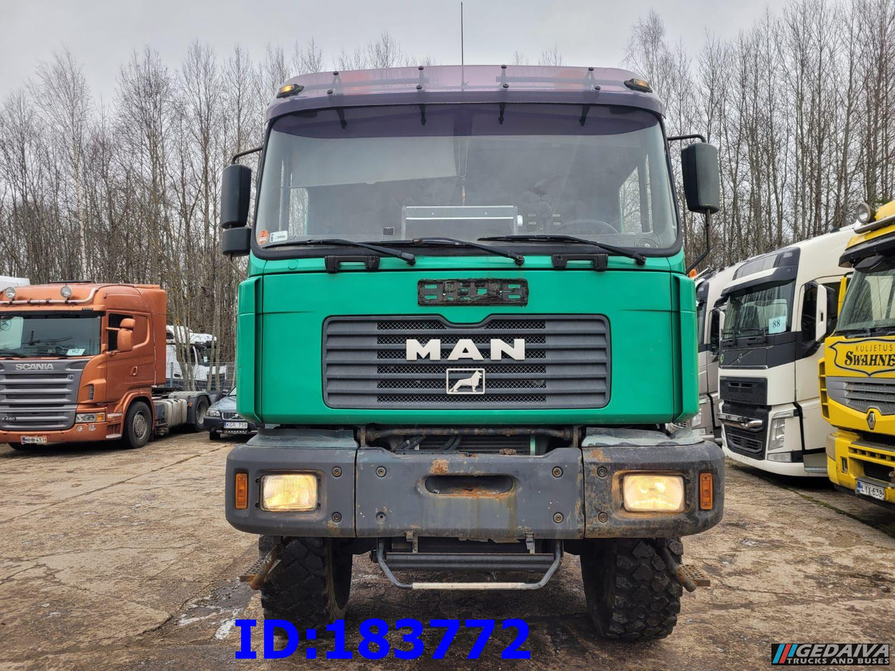 MAN 18.410 4x4 + Epsilon Palfinger SRX39 - Logging truck, Crane truck: picture 2 MAN 18.410 4x4 + Epsilon Palfinger SRX39 - Logging truck, Crane truck: picture 2