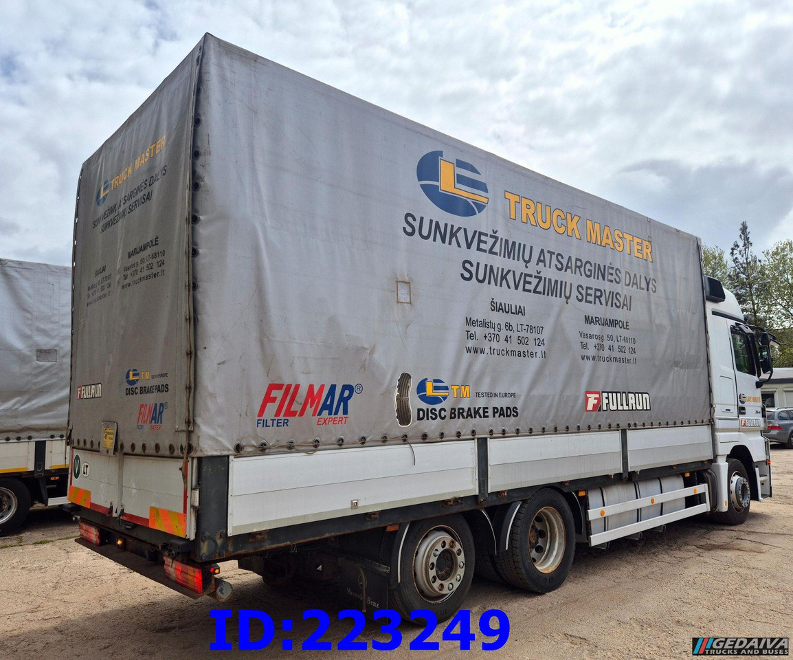 MERCEDES-BENZ Actros 2541 6x2 Retarder Euro5 - Curtain side truck: picture 5 MERCEDES-BENZ Actros 2541 6x2 Retarder Euro5 - Curtain side truck: picture 5