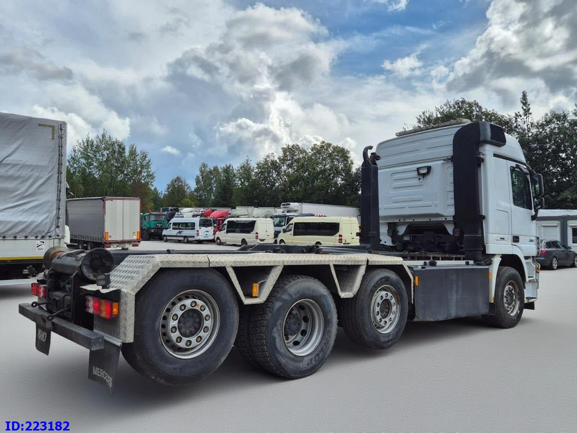 Hook lift truck MERCEDES-BENZ Actros 2551 8x2 V8 Retarder: picture 8