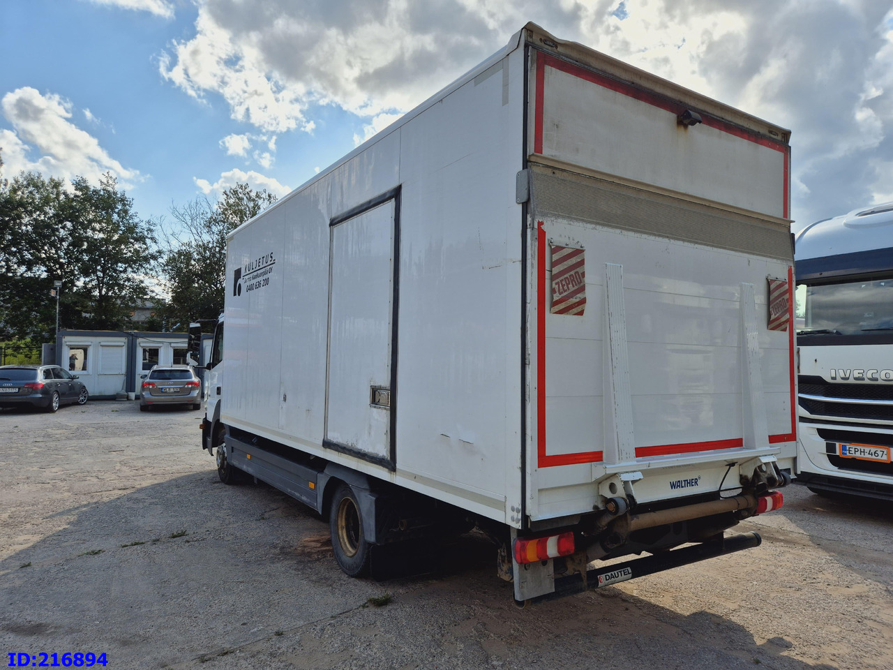 Isothermal truck MERCEDES-BENZ Atego 818 Euro6: picture 10