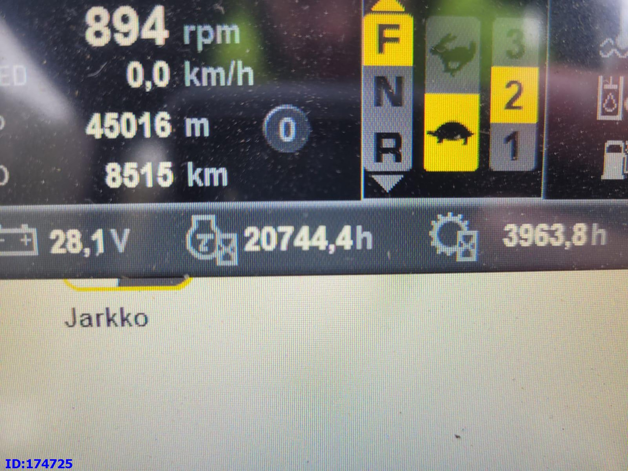 Forestry harvester PONSSE FOX 8W: picture 19 Forestry harvester PONSSE FOX 8W: picture 19