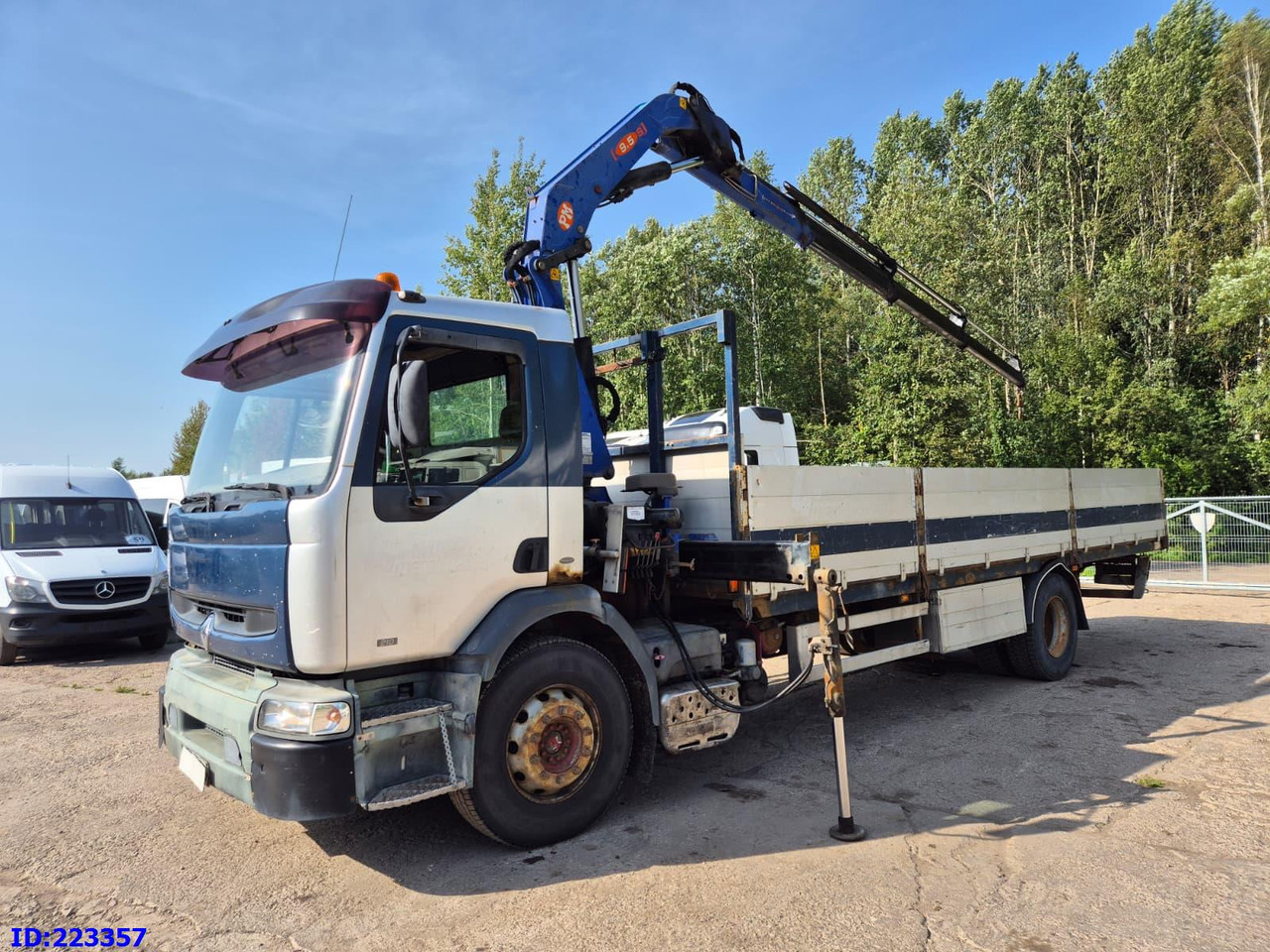 RENAULT Premium 210 4x2 Crane PM - Logging truck: picture 1 RENAULT Premium 210 4x2 Crane PM - Logging truck: picture 1
