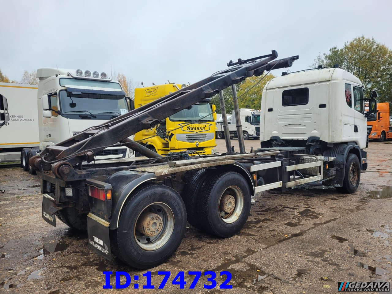 SCANIA 144 - 6x4 - Full Steel - Big Axles - 3 Pedals - Cable system truck: picture 4 SCANIA 144 - 6x4 - Full Steel - Big Axles - 3 Pedals - Cable system truck: picture 4