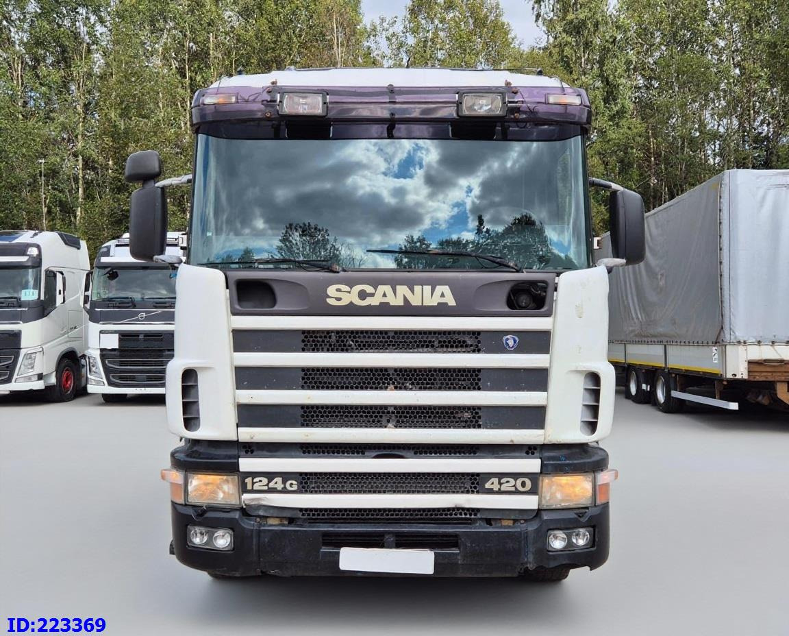 SCANIA R124 420 + Crane HIAB 140AW - Tipper: picture 2 SCANIA R124 420 + Crane HIAB 140AW - Tipper: picture 2