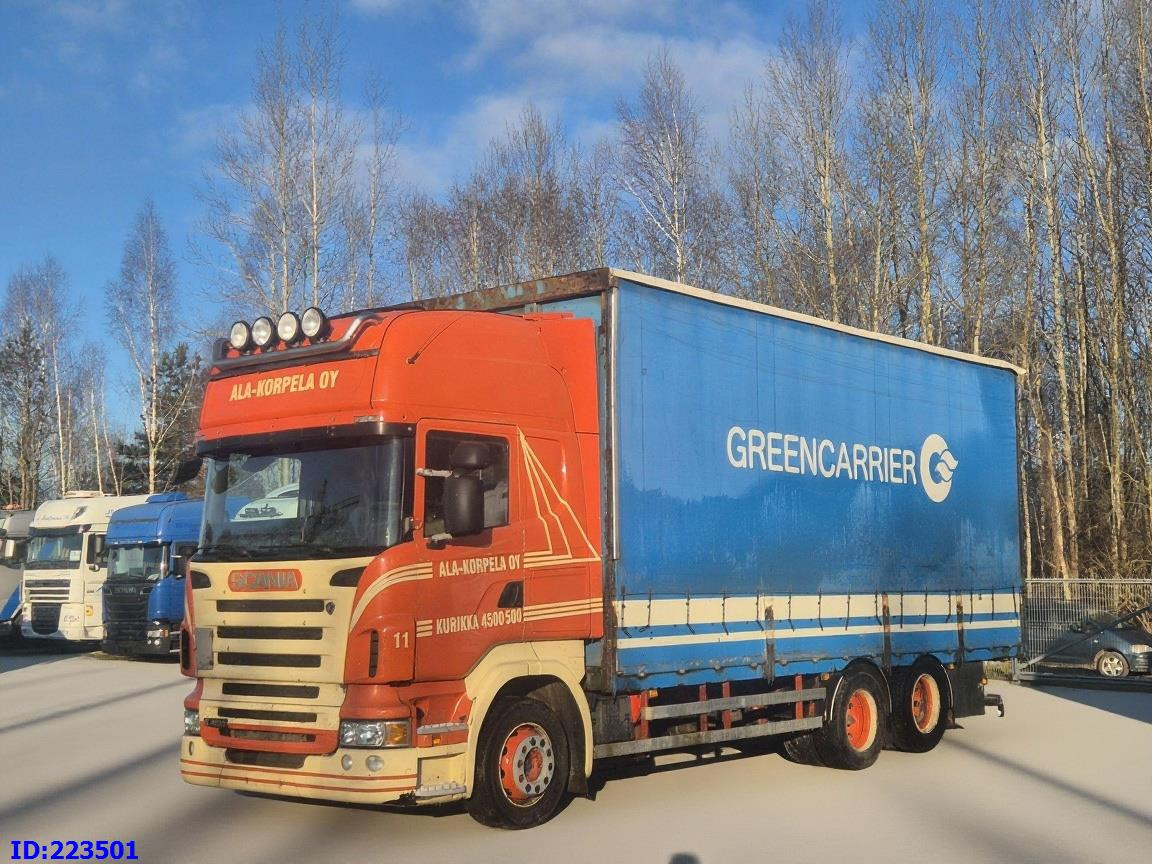 SCANIA R480 6x2 - 10 tyre - Retarder- 3 pedal - Curtain side truck: picture 1 SCANIA R480 6x2 - 10 tyre - Retarder- 3 pedal - Curtain side truck: picture 1