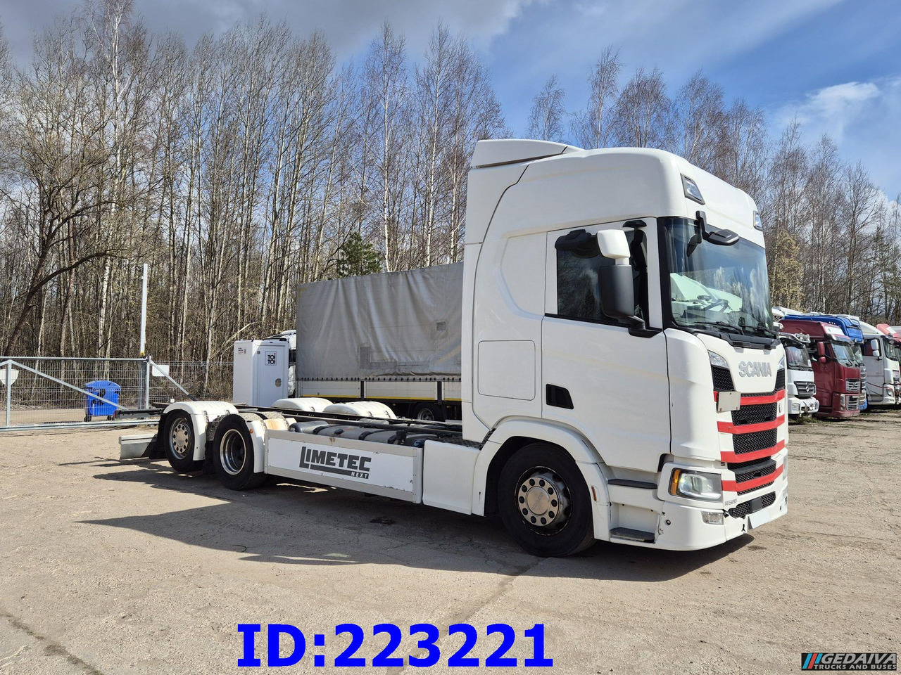 SCANIA R500 6X2 (Steering axle) - Euro6 - Cab chassis truck: picture 4 SCANIA R500 6X2 (Steering axle) - Euro6 - Cab chassis truck: picture 4