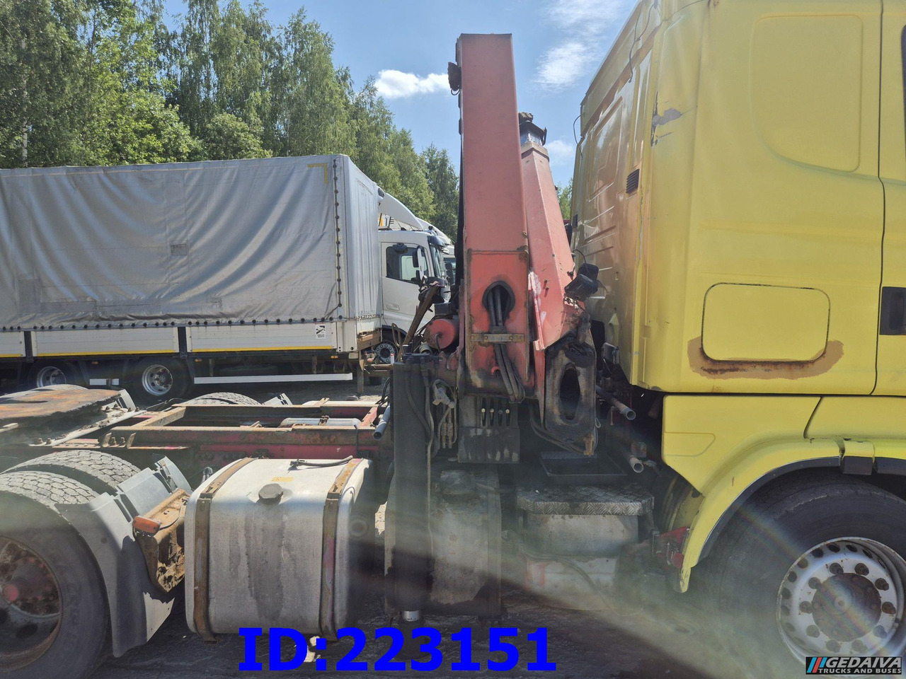 SCANIA R420 6x2 + Crane Palfinger PK23500 + Remote control - Tractor truck: picture 5 SCANIA R420 6x2 + Crane Palfinger PK23500 + Remote control - Tractor truck: picture 5