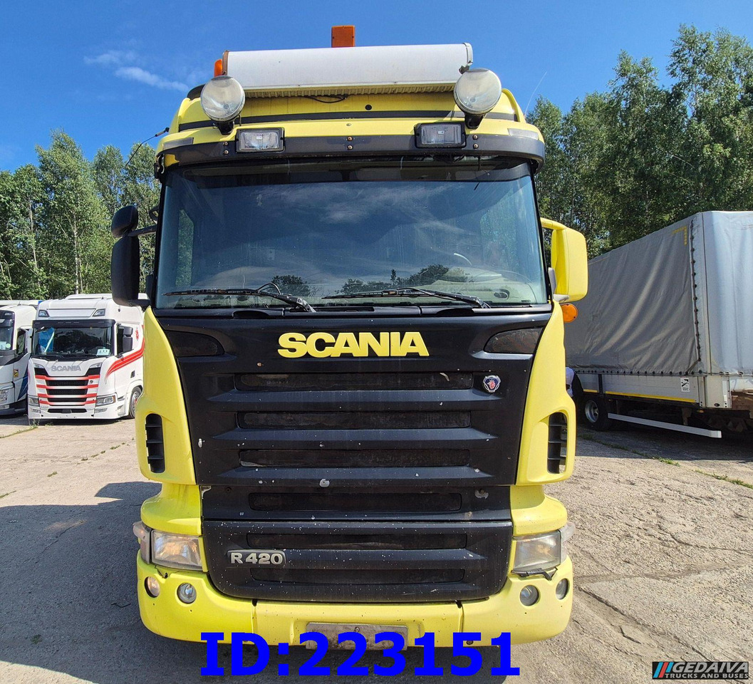 SCANIA R420 6x2 + Crane Palfinger PK23500 + Remote control - Tractor truck: picture 2 SCANIA R420 6x2 + Crane Palfinger PK23500 + Remote control - Tractor truck: picture 2