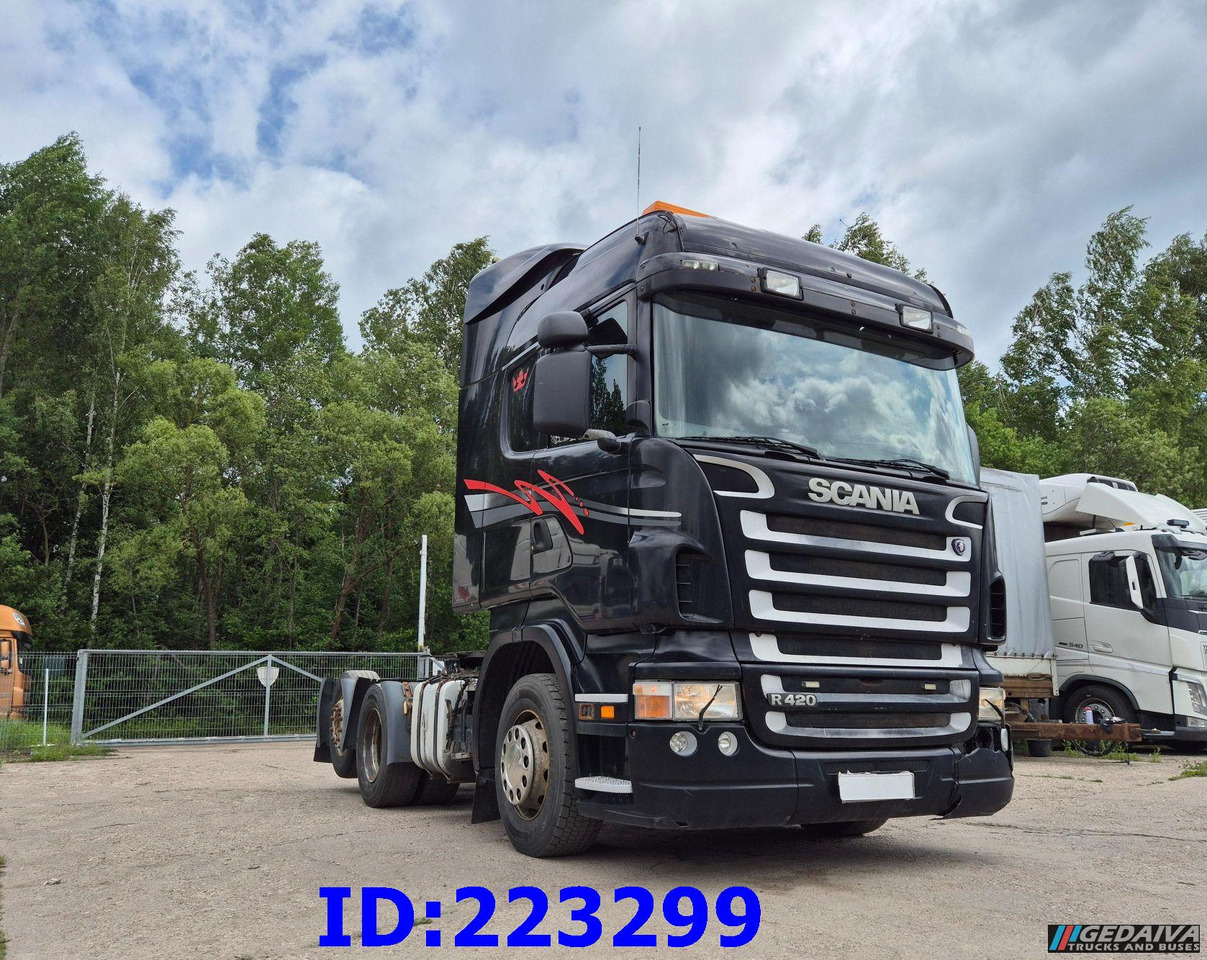 SCANIA R420 6x2 MANUAL - Tractor truck: picture 4 SCANIA R420 6x2 MANUAL - Tractor truck: picture 4