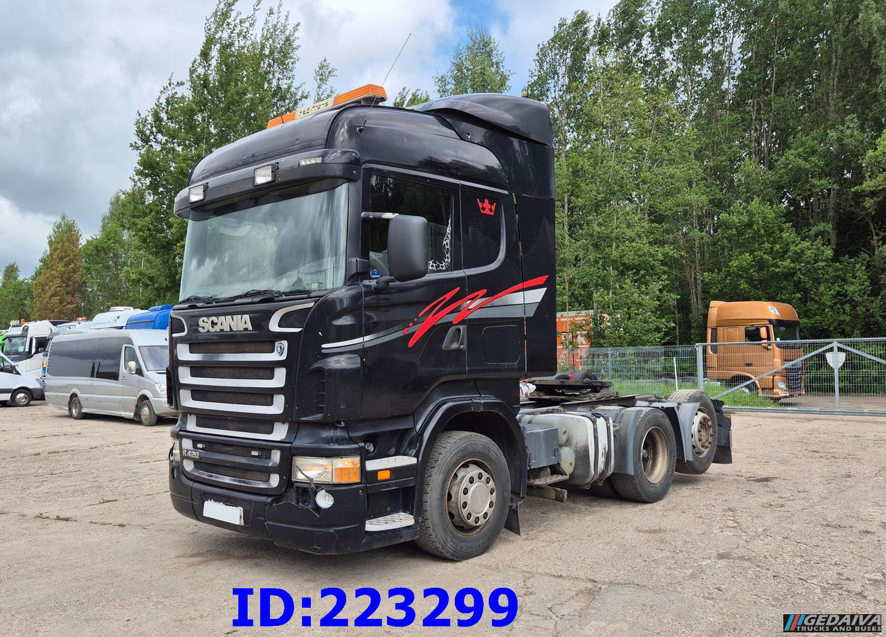 SCANIA R420 6x2 MANUAL - Tractor truck: picture 1 SCANIA R420 6x2 MANUAL - Tractor truck: picture 1
