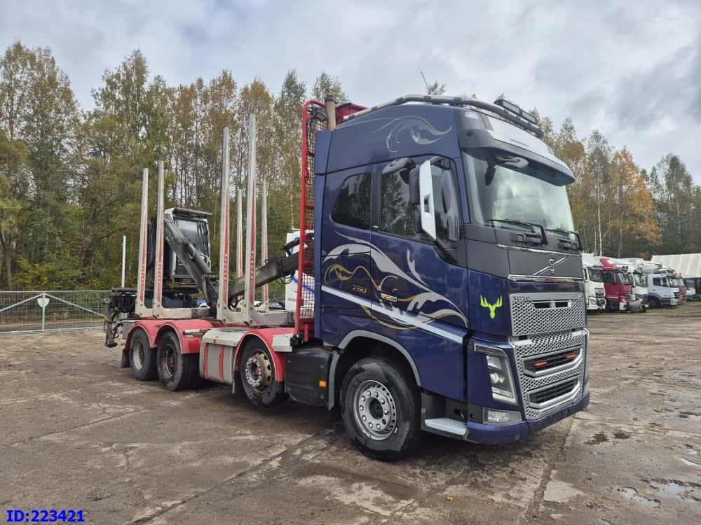 VOLVO FH16 750HP 8x4 + KESLA CRANE - Logging truck: picture 4 VOLVO FH16 750HP 8x4 + KESLA CRANE - Logging truck: picture 4