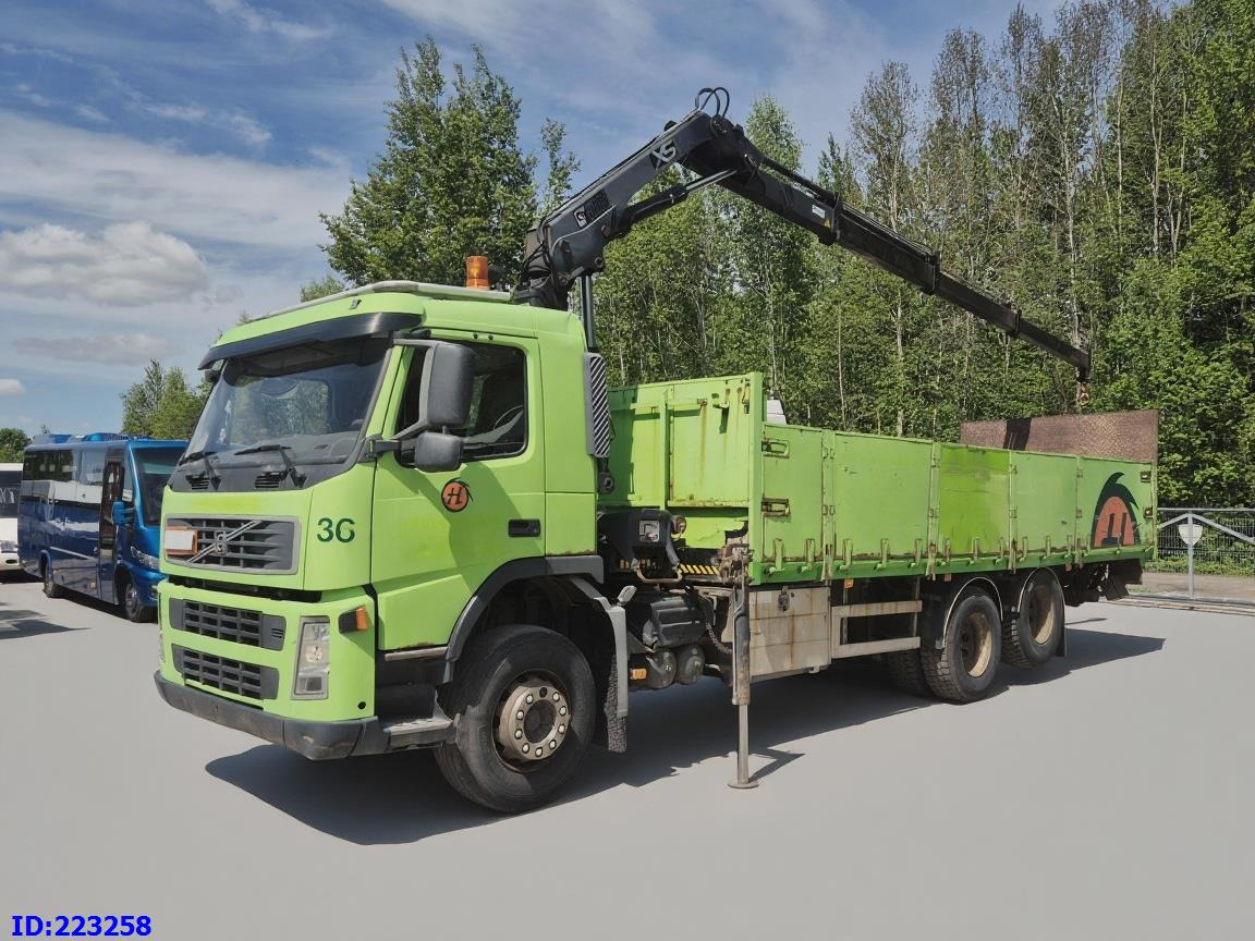 VOLVO FM9 300HP 6x2 + HIAB 144B -3 CL - Dropside/ Flatbed truck: picture 1 VOLVO FM9 300HP 6x2 + HIAB 144B -3 CL - Dropside/ Flatbed truck: picture 1