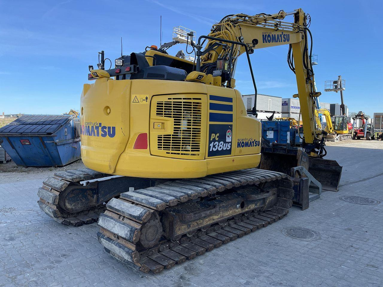 Komatsu PC138US-11 - Crawler excavator: picture 4 Komatsu PC138US-11 - Crawler excavator: picture 4