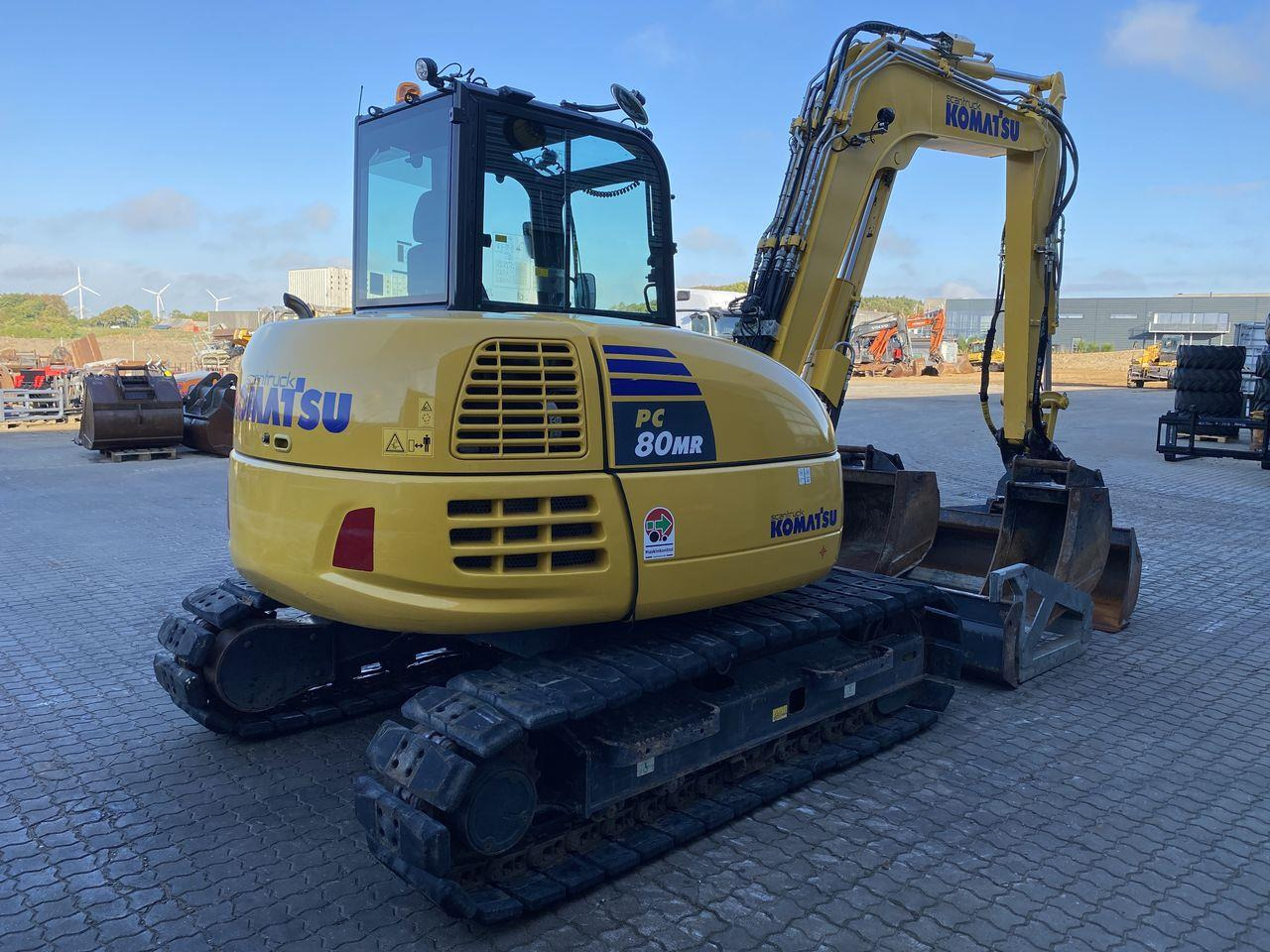 Komatsu PC80MR-5EO - Mini excavator: picture 4 Komatsu PC80MR-5EO - Mini excavator: picture 4