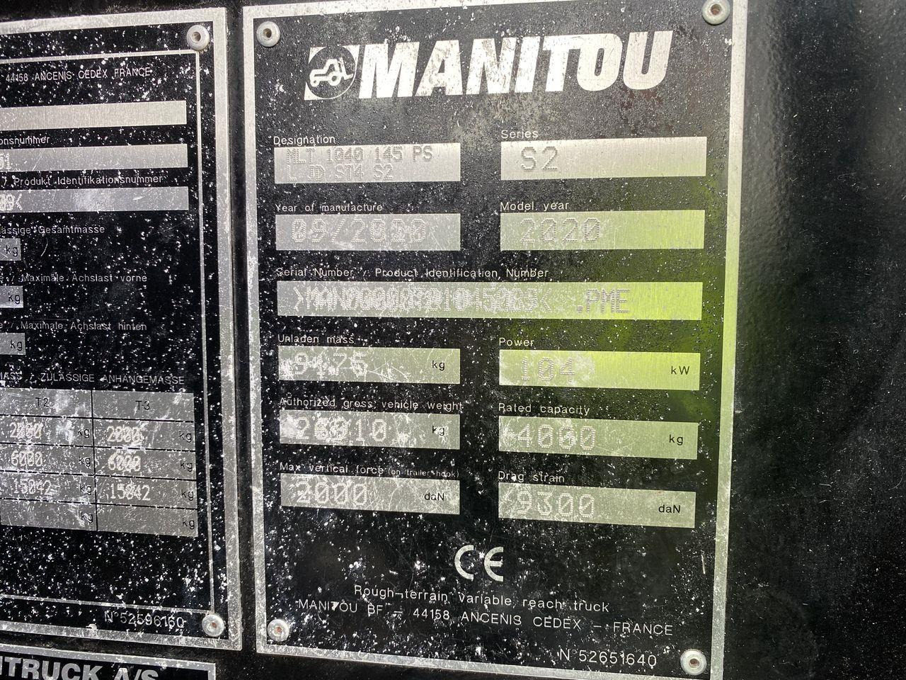 Manitou MLT1040-145PS L ELITE ST4 leasing Manitou MLT1040-145PS L ELITE ST4: picture 13