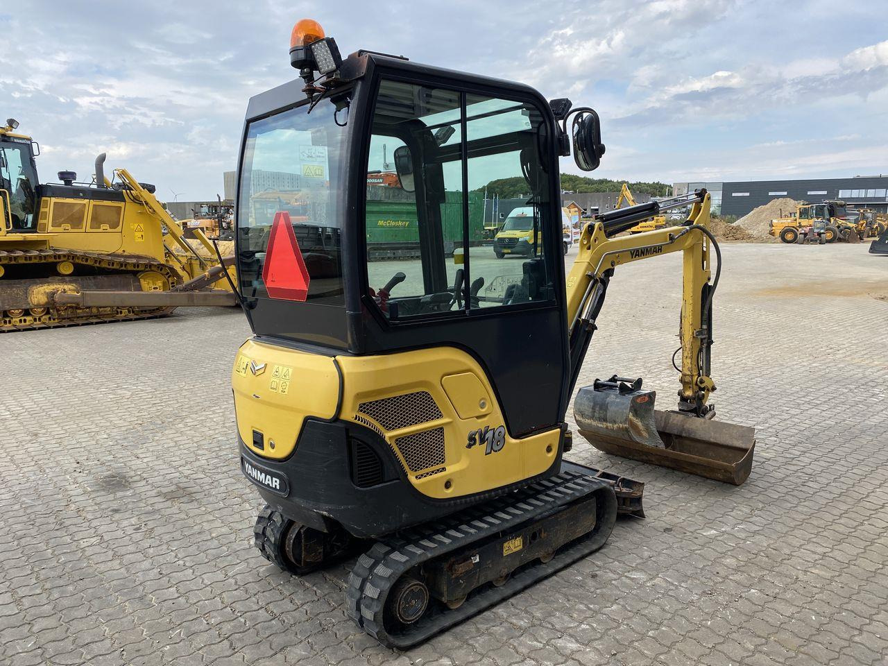 Yanmar SV18 - Mini excavator: picture 4 Yanmar SV18 - Mini excavator: picture 4
