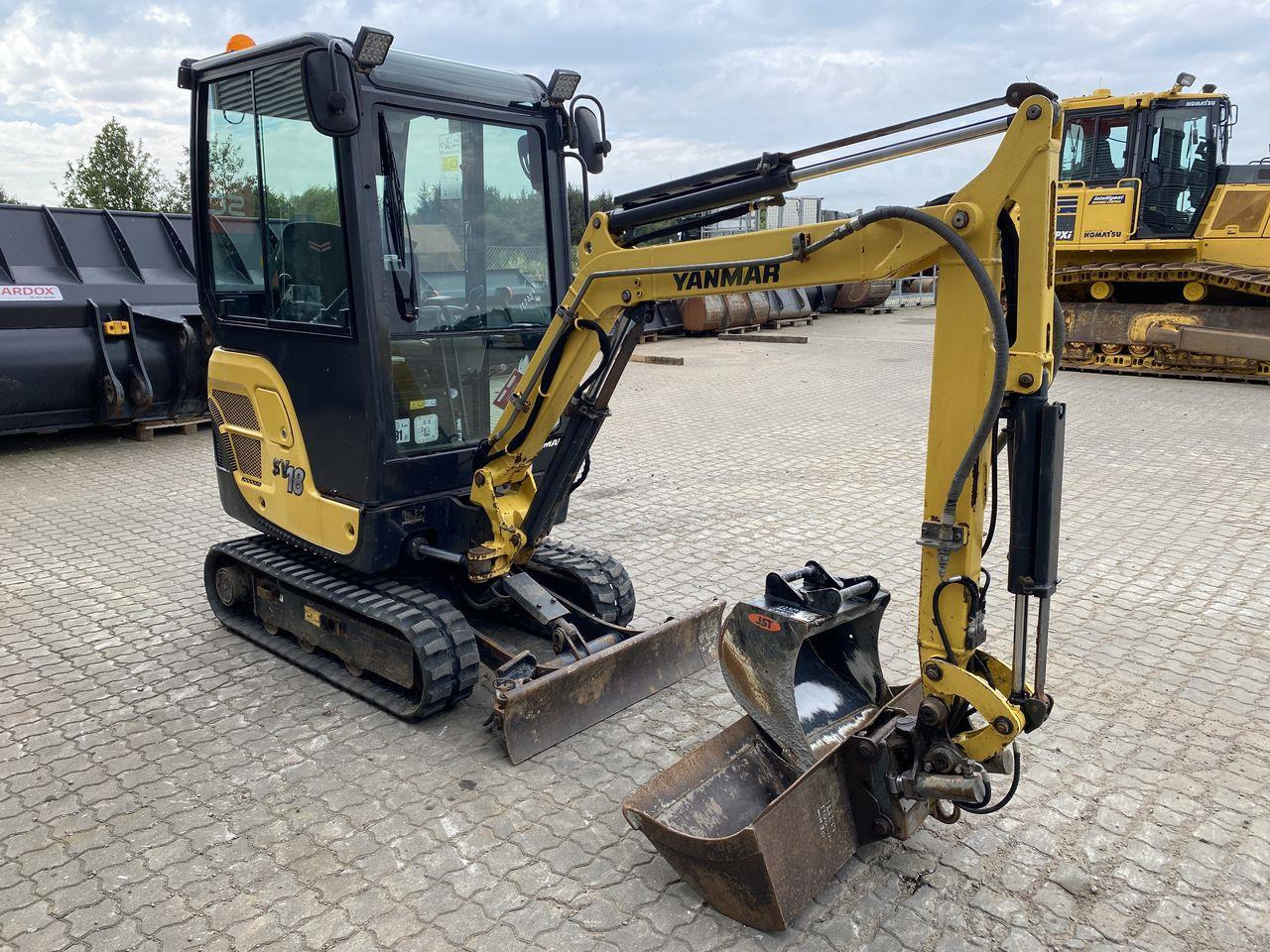 Yanmar SV18 - Mini excavator: picture 5 Yanmar SV18 - Mini excavator: picture 5