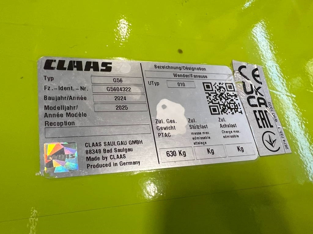 Claas Volto 45 schudder - Tedder/ Rake: picture 5 Claas Volto 45 schudder - Tedder/ Rake: picture 5
