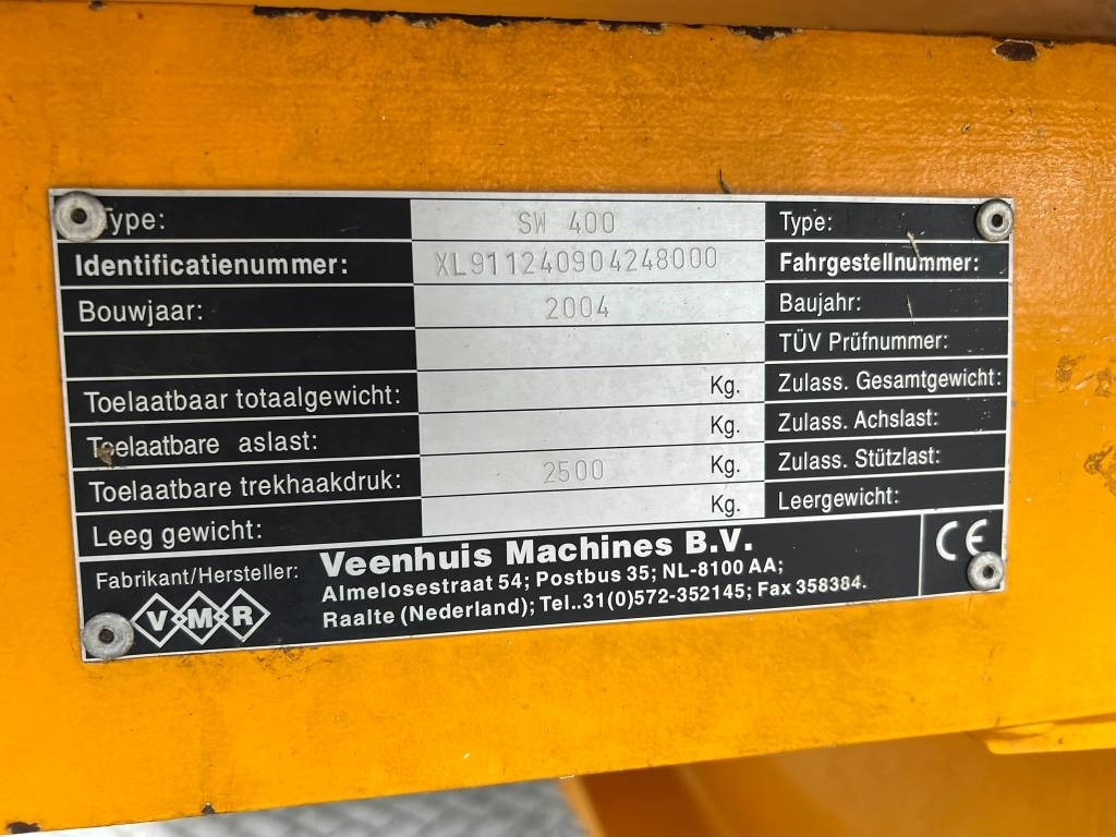 Veenhuis SW 400 silagewagen  leasing Veenhuis SW 400 silagewagen: picture 8