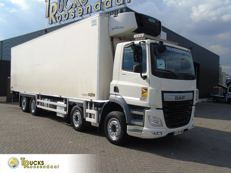 DAF CF 410 + 8X2 + CHEREAU + MEAT HOOKS + ATP + EURO 6 - Refrigerator truck: picture 1 DAF CF 410 + 8X2 + CHEREAU + MEAT HOOKS + ATP + EURO 6 - Refrigerator truck: picture 1