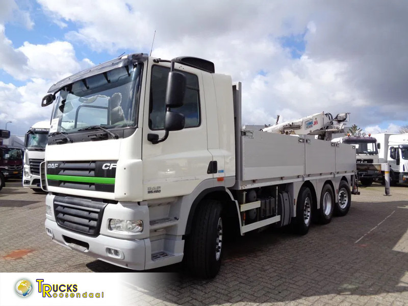DAF CF 85.460 + Euro 5 + JKB Kennis Type 20.000 Crane + Pto + Stone transport - Dropside/ Flatbed truck, Crane truck: picture 1 DAF CF 85.460 + Euro 5 + JKB Kennis Type 20.000 Crane + Pto + Stone transport - Dropside/ Flatbed truck, Crane truck: picture 1