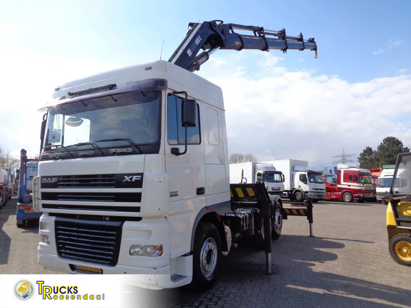 DAF XF 95.380 + Crane HIAB 400E + 6X2 + AIRCO - Crane truck: picture 1 DAF XF 95.380 + Crane HIAB 400E + 6X2 + AIRCO - Crane truck: picture 1