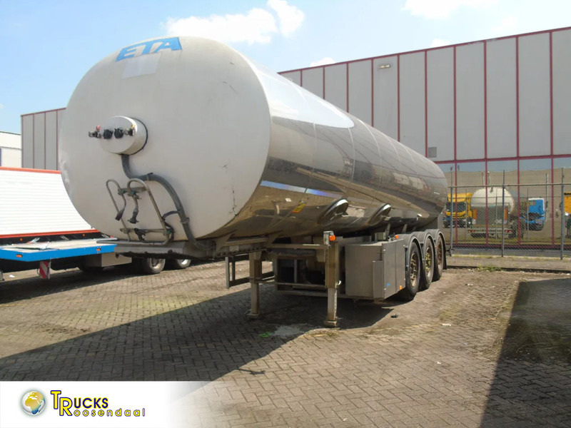 ETA 29.000 LITER + INOX + MILK + WATER - Tanker semi-trailer: picture 1 ETA 29.000 LITER + INOX + MILK + WATER - Tanker semi-trailer: picture 1