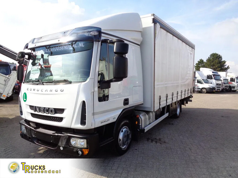 Iveco Eurocargo 80EL21 RESERVED Manual + Euro 6 + Dhollandia Lift - Curtain side truck: picture 1 Iveco Eurocargo 80EL21 RESERVED Manual + Euro 6 + Dhollandia Lift - Curtain side truck: picture 1