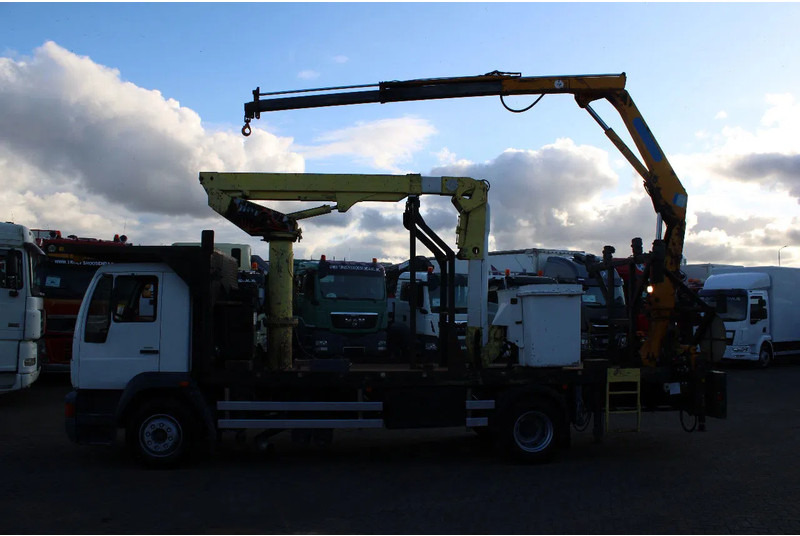 Crane truck MAN 14.224 + EURO 2 + PTO + EFFER 95 / 2S + 11.5meter platform: picture 9 Crane truck MAN 14.224 + EURO 2 + PTO + EFFER 95 / 2S + 11.5meter platform: picture 9