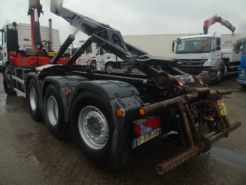 Hook lift truck, Crane truck MAN TGS 35.440 + PALFINGER 24500 + 8X4 + EURO 5 + REMOTE: picture 14